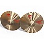 Used Paiste 14in 2002 Medium Hi Hat Pair Cymbal thumbnail