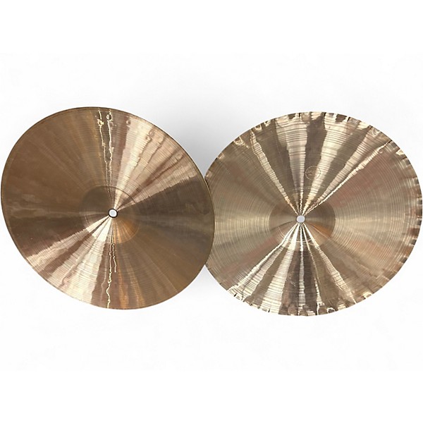 Used Paiste 14in 2002 Medium Hi Hat Pair Cymbal