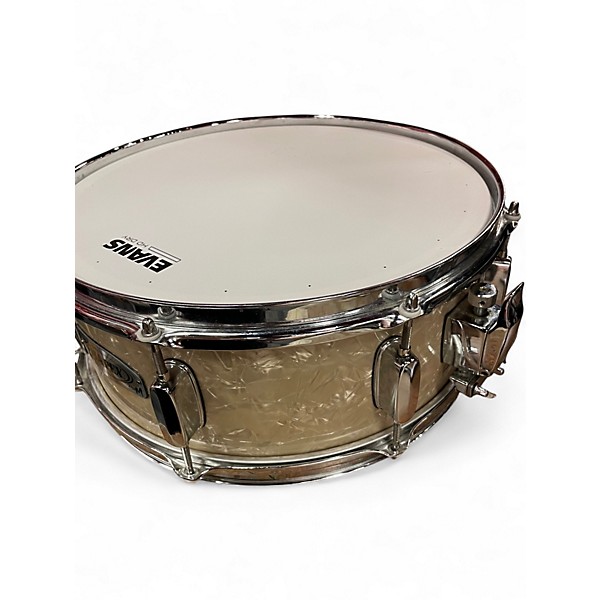Used Mapex 6.5X14 M Pro  Pearl White Drum