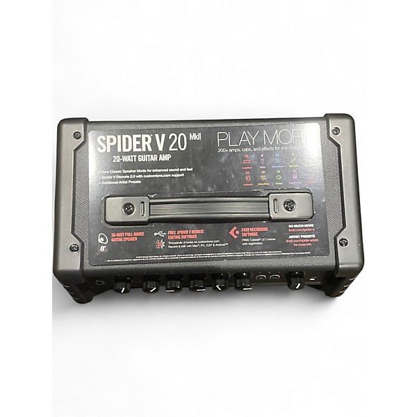 Used Line 6 Spider V 20 MkII 20w 1x8 Guitar Combo Amp