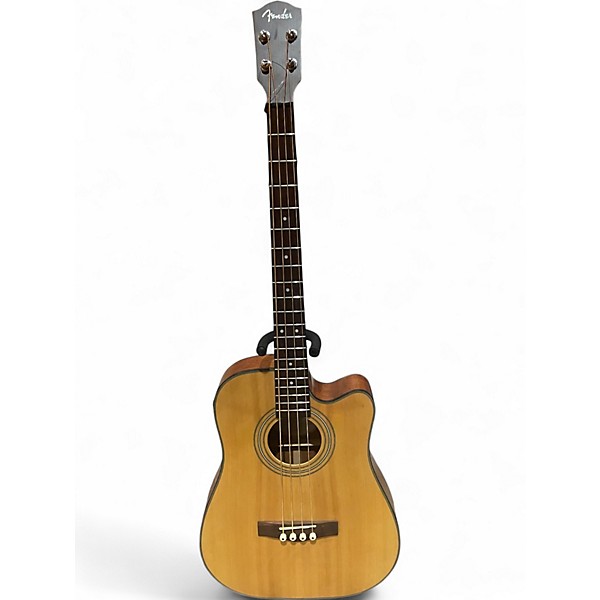 Used Fender bg-29 Blonde Acoustic Bass Guitar