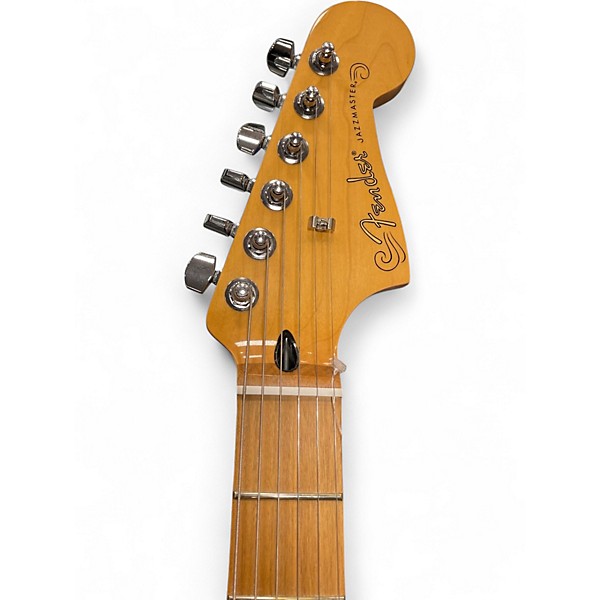 Used Fender Jazzmaster TV Yellow Solid Body Electric Guitar