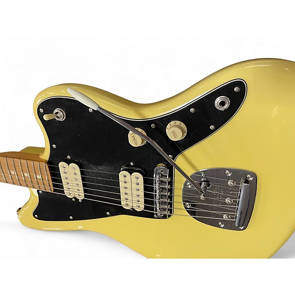 Used Fender Jazzmaster TV Yellow Solid Body Electric Guitar