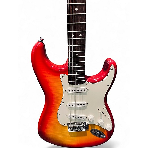 Used Squier Vintage Modified Stratocaster Sienna Sunburst Solid Body Electric Guitar