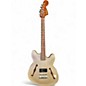 Used Fender Tom Delonge starcaster Shoreline Gold Hollow Body Electric Guitar thumbnail