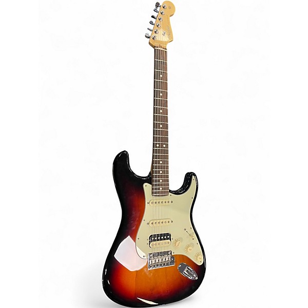 Used Fender American Professional Standard Stratocaster HSS 2 Color Sunburst Solid Body Electric Guitar
