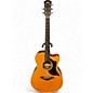 Used Yamaha AC1M Natural Acoustic Electric Guitar thumbnail