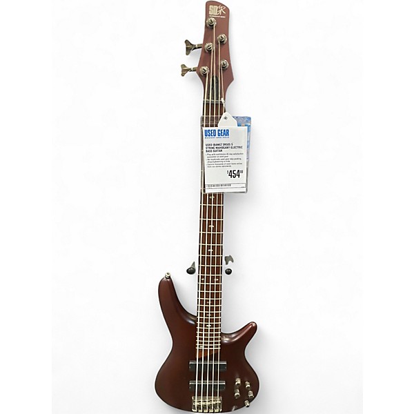 Used Ibanez SR505 5 String Mahogany Electric Bass Guitar