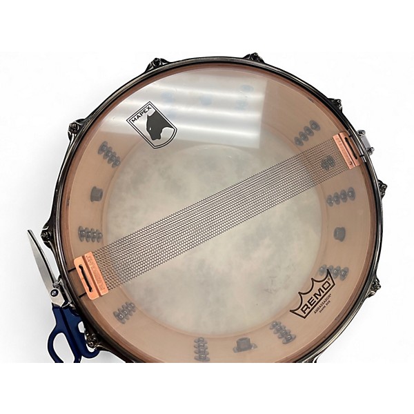 Used Mapex 6.5in Black Panther Versatus Peach Burl Burst Drum