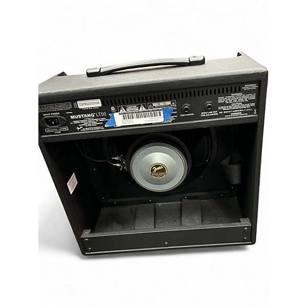 Used Fender Mustang LT50 50W 1x12 Guitar Combo Amp