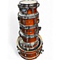 Used Taye Drums 6 Piece GO-KIT Brown Drum Kit