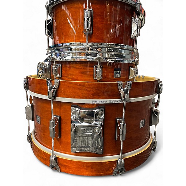 Used Taye Drums 6 Piece GO-KIT Brown Drum Kit
