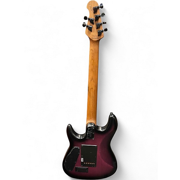 Used Sterling by Music Man Cutlass Jason Richardson Signature Cosmic Purple Burst Solid Body Electric Guitar