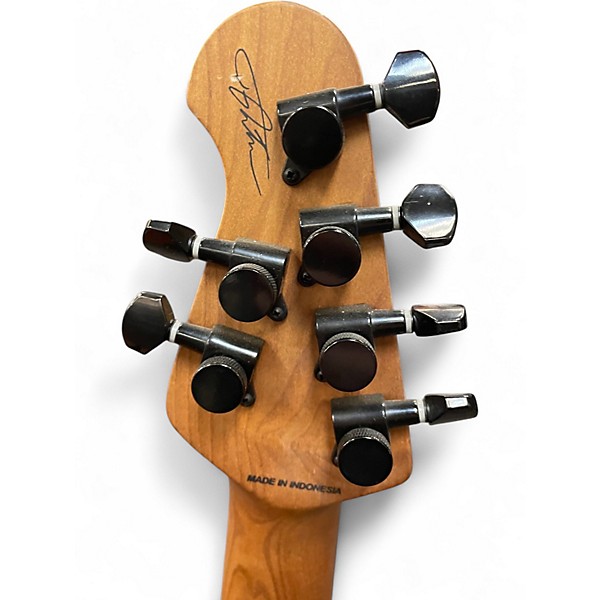 Used Sterling by Music Man Cutlass Jason Richardson Signature Cosmic Purple Burst Solid Body Electric Guitar