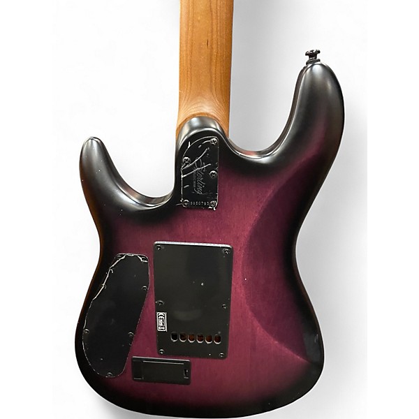 Used Sterling by Music Man Cutlass Jason Richardson Signature Cosmic Purple Burst Solid Body Electric Guitar