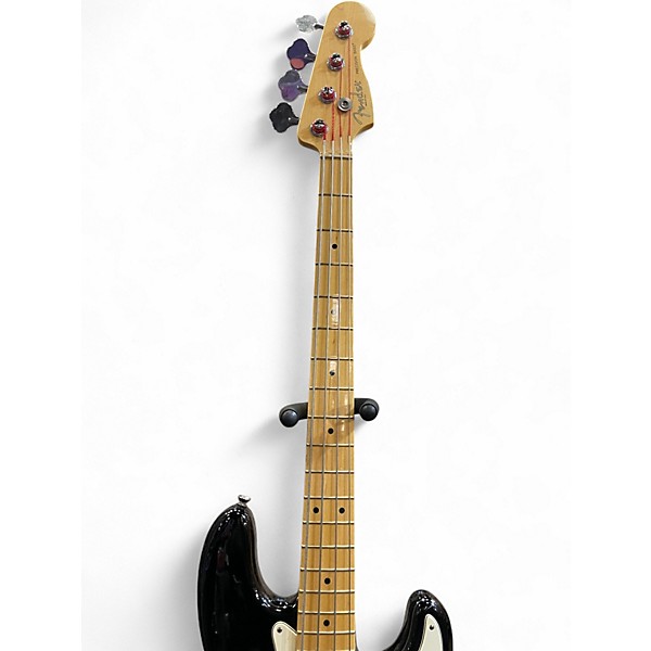 Used Fender American Standard Precision Bass Black Electric Bass Guitar
