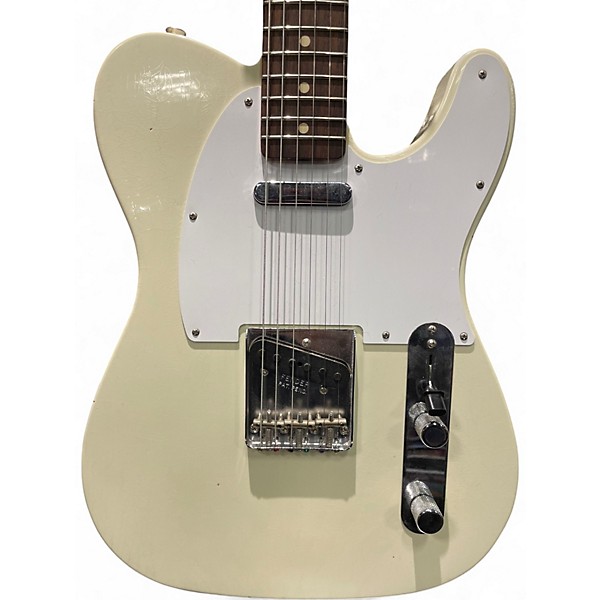 Used Fender Custom Shop Jimmy Page Mirror Telecaster White Blonde Solid Body Electric Guitar