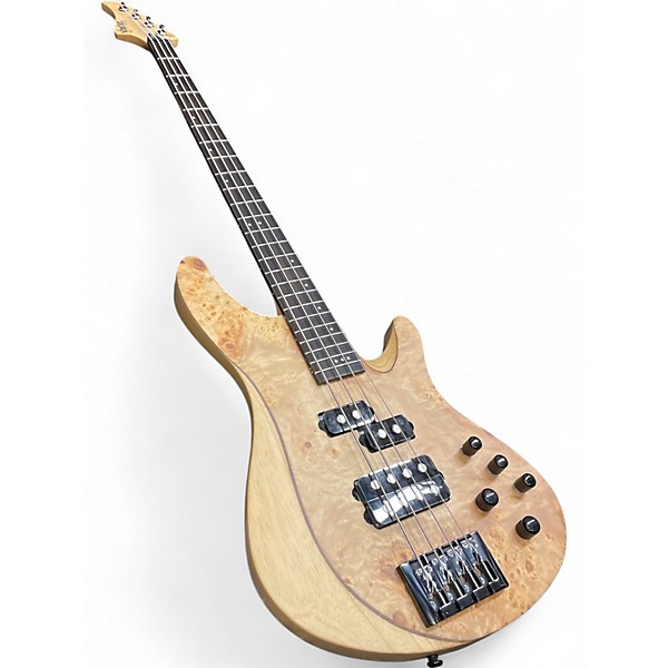 Used Schecter Guitar Research REAPER 4 Natural Electric Bass Guitar