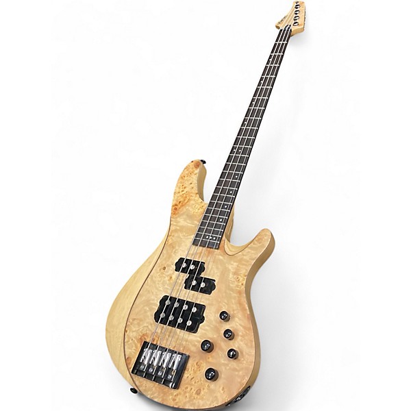 Used Schecter Guitar Research REAPER 4 Natural Electric Bass Guitar