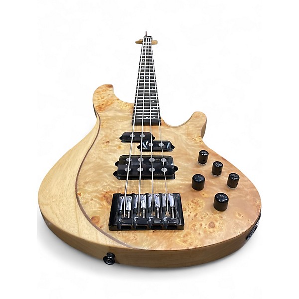 Used Schecter Guitar Research REAPER 4 Natural Electric Bass Guitar