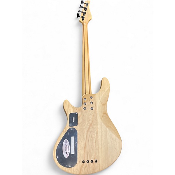 Used Schecter Guitar Research REAPER 4 Natural Electric Bass Guitar