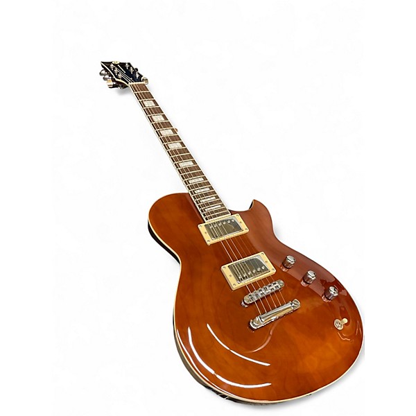 Used Reverend ROUNDHOUSE VIOLIN BROWN Solid Body Electric Guitar