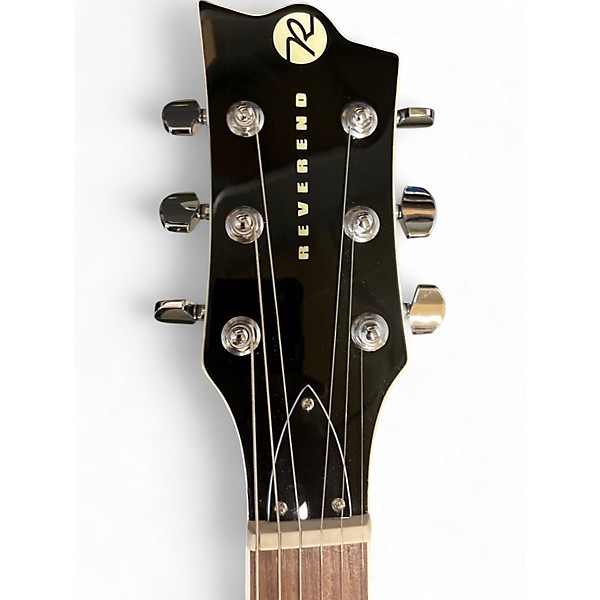 Used Reverend ROUNDHOUSE VIOLIN BROWN Solid Body Electric Guitar