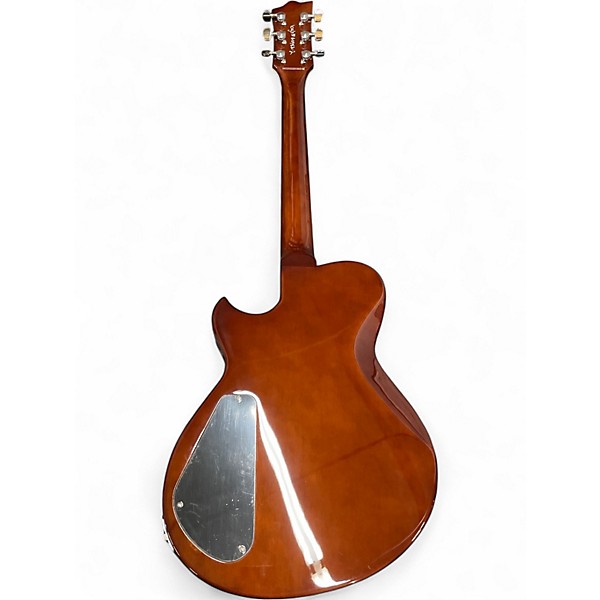 Used Reverend ROUNDHOUSE VIOLIN BROWN Solid Body Electric Guitar