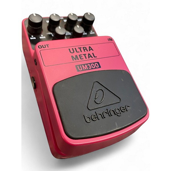 Used Behringer UM300 Ultra Metal Distortion Effect Pedal