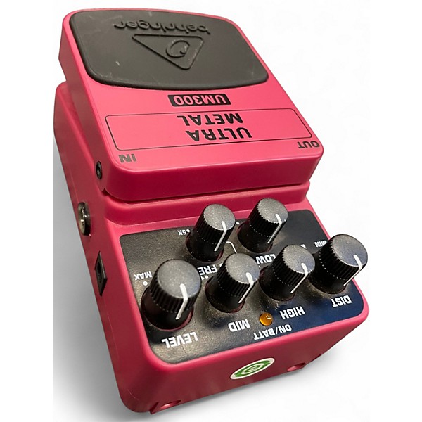 Used Behringer UM300 Ultra Metal Distortion Effect Pedal