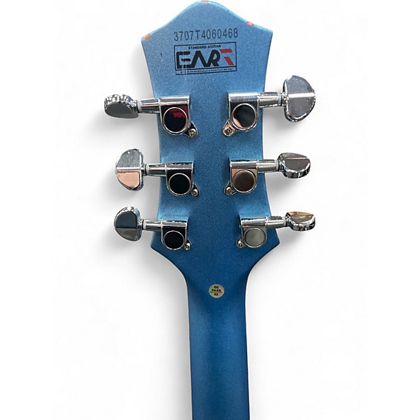 Used Eart EGLP Blue Solid Body Electric Guitar