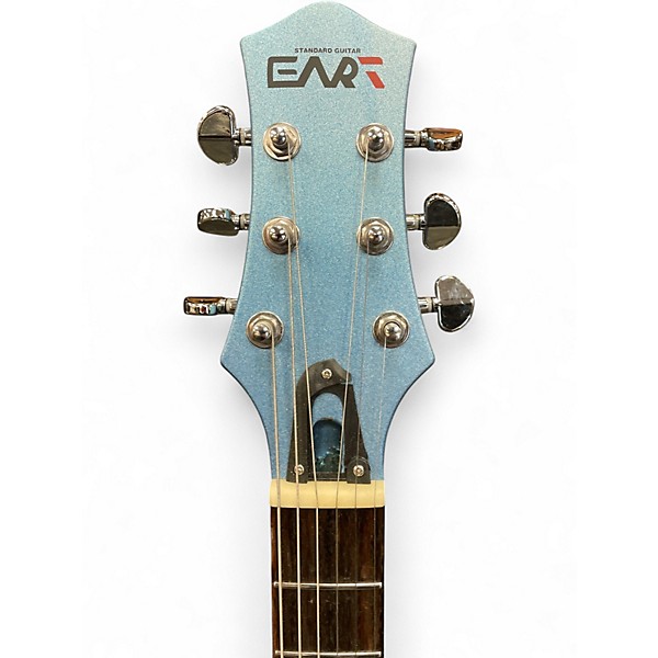 Used Eart EGLP Blue Solid Body Electric Guitar