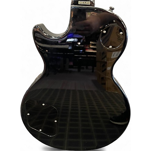 Used Epiphone Elitist Les Paul Studio Bigsby Black Solid Body Electric Guitar