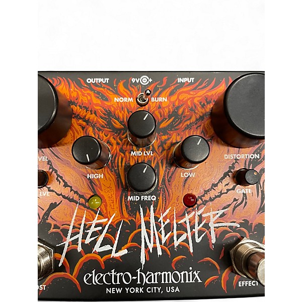 Used Electro-Harmonix HELL MELTER Effect Pedal