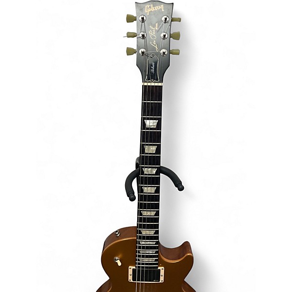 Used Gibson Les Paul Tribute Gold Top Solid Body Electric Guitar