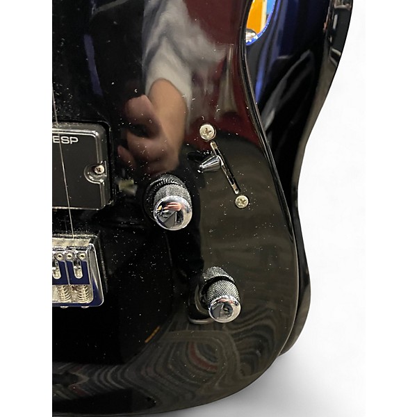 Used ESP LTD H-208 8 String Black Solid Body Electric Guitar