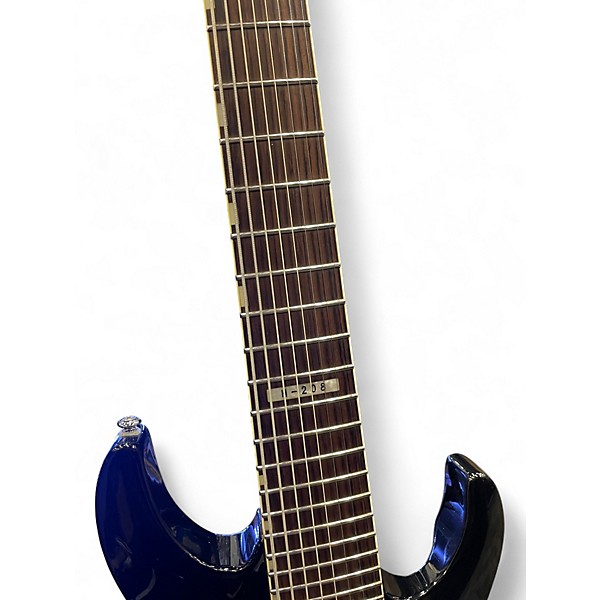 Used ESP LTD H-208 8 String Black Solid Body Electric Guitar