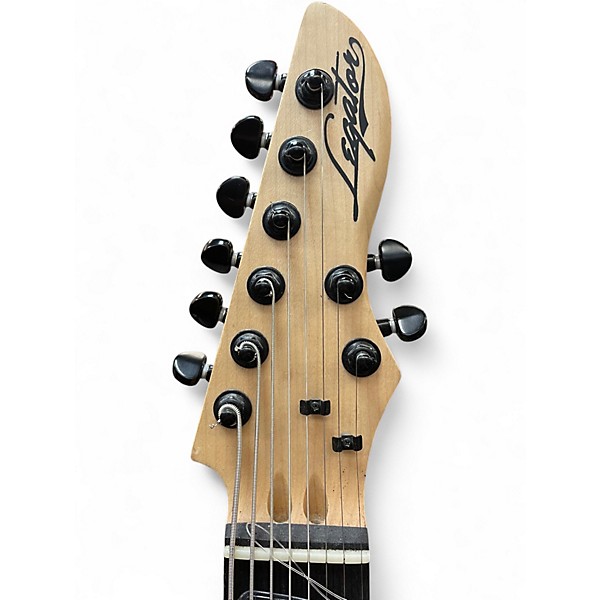 Used Legator Opus Performance 8 Satin Ash White Solid Body Electric Guitar