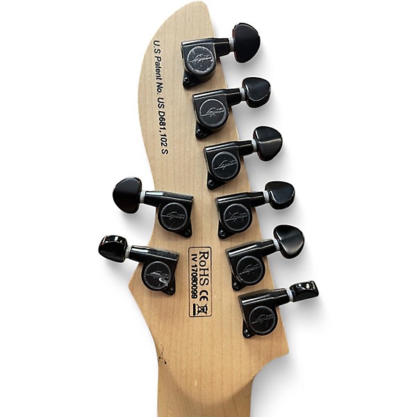 Used Legator Opus Performance 8 Satin Ash White Solid Body Electric Guitar