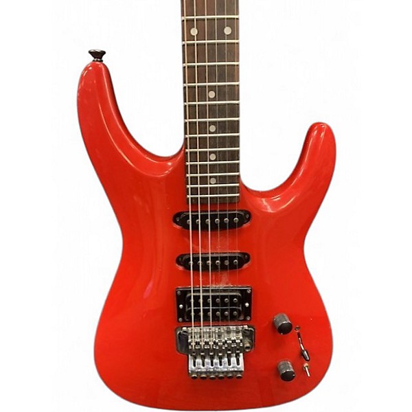 Used Westone Spectrum III HSS Rosewood Fretboard Floyd Rose Red Solid Body Electric Guitar