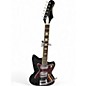 Used Silvertone 1478 Black Solid Body Electric Guitar thumbnail