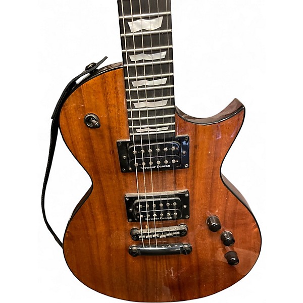 Used ESP LTD EC1000 Deluxe Natural Solid Body Electric Guitar