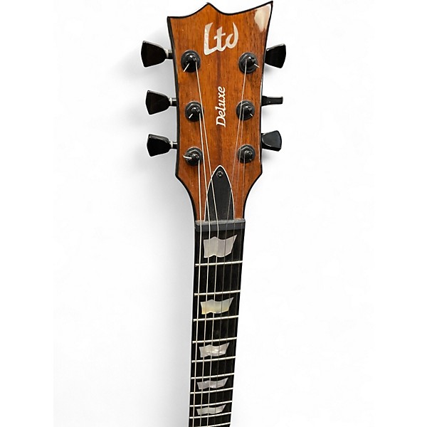 Used ESP LTD EC1000 Deluxe Natural Solid Body Electric Guitar