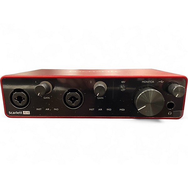 Used Focusrite Scarlett 4i4 Gen 3 Audio Interface