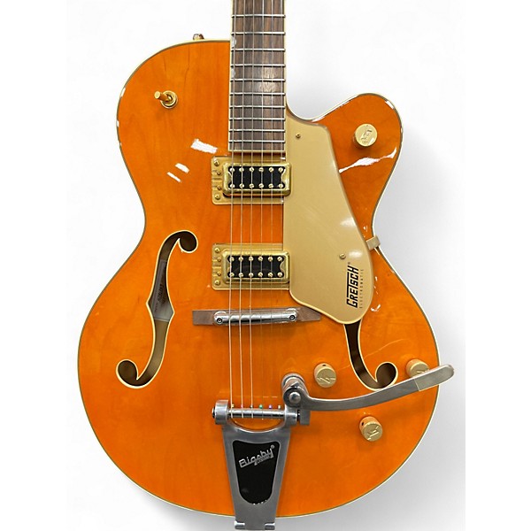 Used Gretsch Guitars G5420T Electromatic Orange Hollow Body Electric Guitar