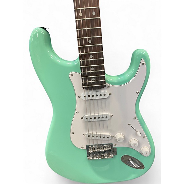 Used Aria pro ii stg Seafoam Green Solid Body Electric Guitar
