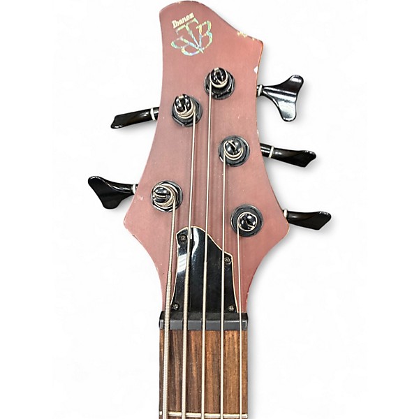Used Ibanez BTB555 Natural Majogany Electric Bass Guitar