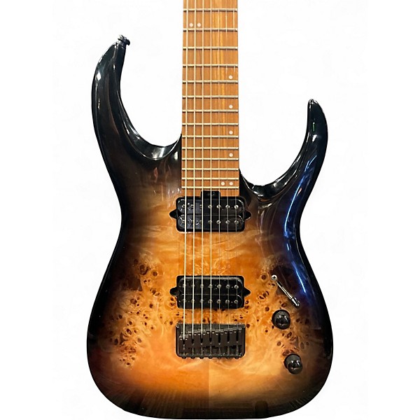 Used Jackson Pro Series Misha Mansoor Signature Juggernaut HT7FM RED BURST Solid Body Electric Guitar