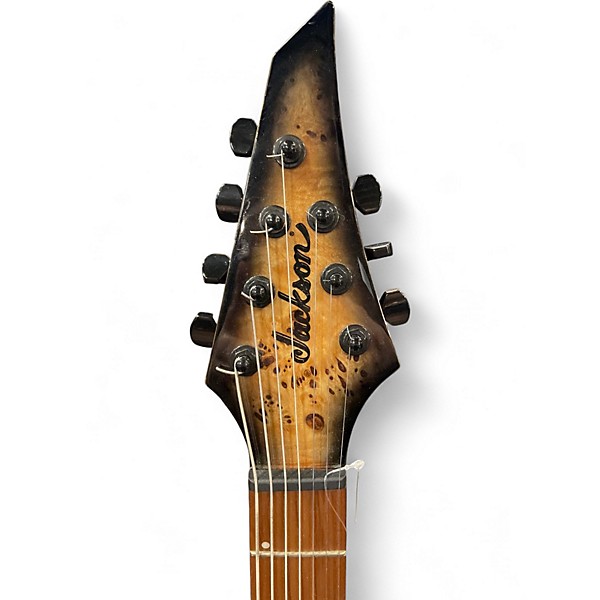 Used Jackson Pro Series Misha Mansoor Signature Juggernaut HT7FM RED BURST Solid Body Electric Guitar