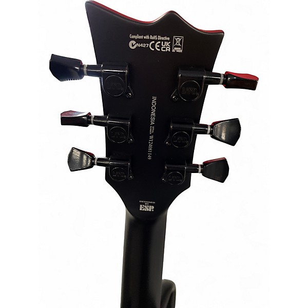 Used ESP LTD EC201 Black Solid Body Electric Guitar